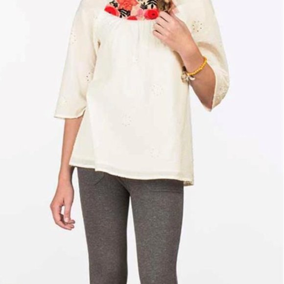 Matilda Jane white eyelet Blouse size 14 NEW - Picture 8 of 8